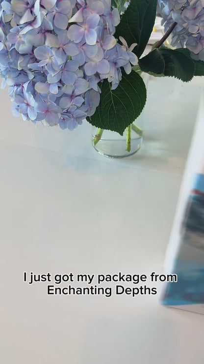 Round 3D Moving Sand Art Decor